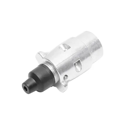 Spina per auto in alluminio da 12 V con 7 connettori per rimorchio Breckner Germany - immagine 3