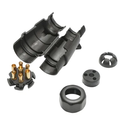 Spina per auto in plastica da 12 V con 7 connettori per rimorchio Breckner Germany - immagine 3
