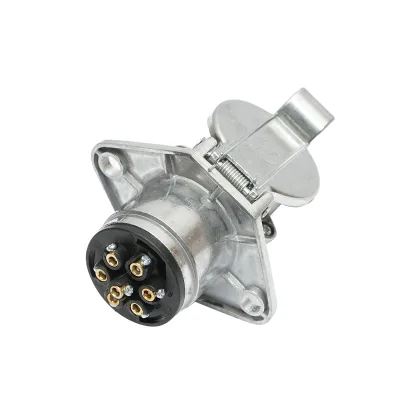 Spina per rimorchio in metallo da 24 V con 7 pin - immagine 4