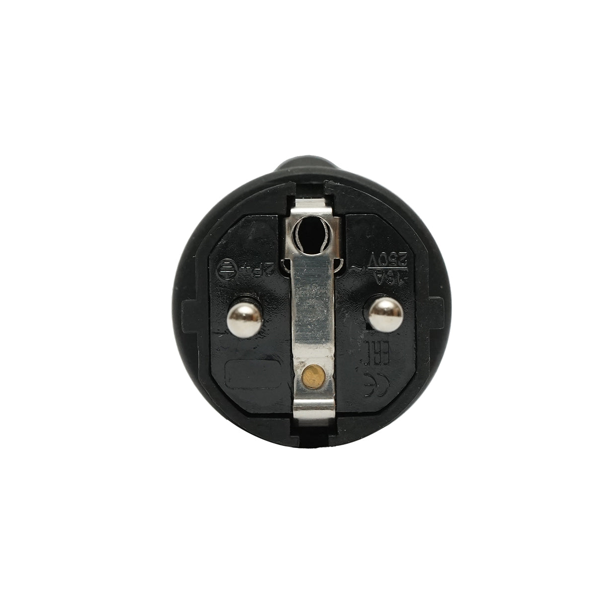 Spina schuko in gomma 250V, 16A con impugnatura e messa a terra IP44 - immagine 3