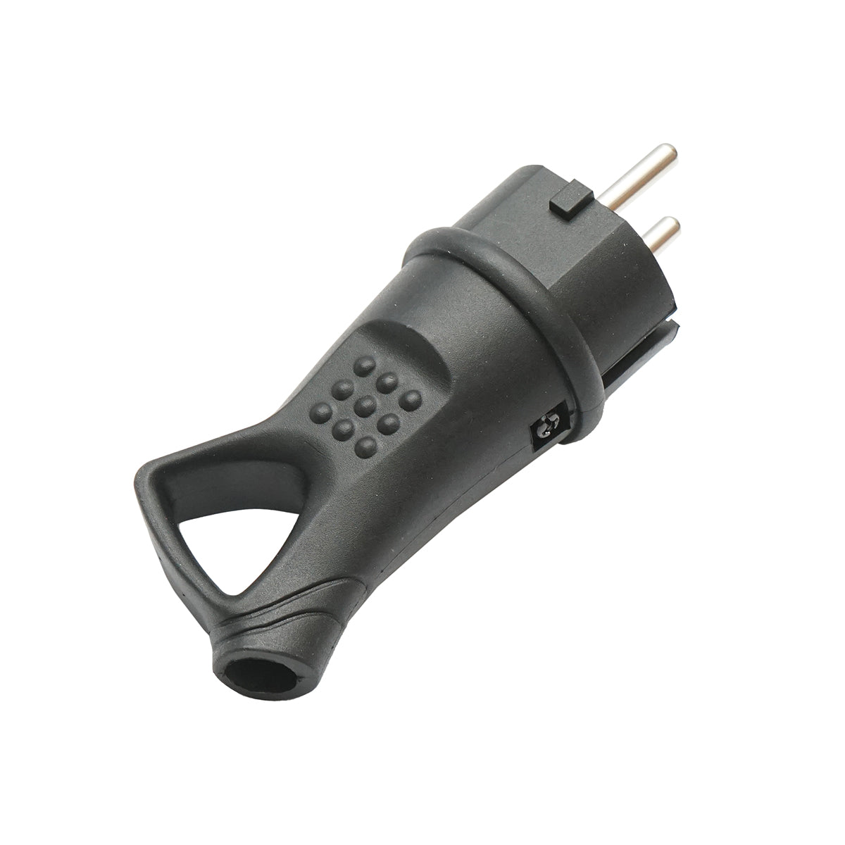 Spina schuko in gomma 250V, 16A con impugnatura e messa a terra IP44 - immagine 2