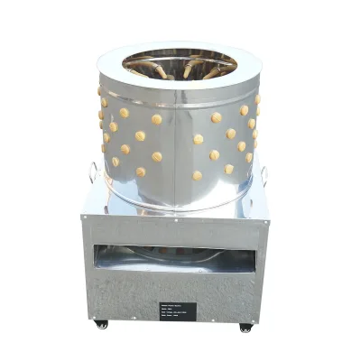 Spiumatrice per pollame in acciaio inox 1500W, 220V, capacità massima 4 polli, 157 dita, 180 giri/min, IP68. - immagine 3