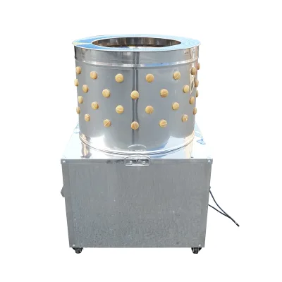 Spiumatrice per pollame in acciaio inox 1500W, 220V, capacità massima 4 polli, 157 dita, 180 giri/min, IP68. - immagine 4