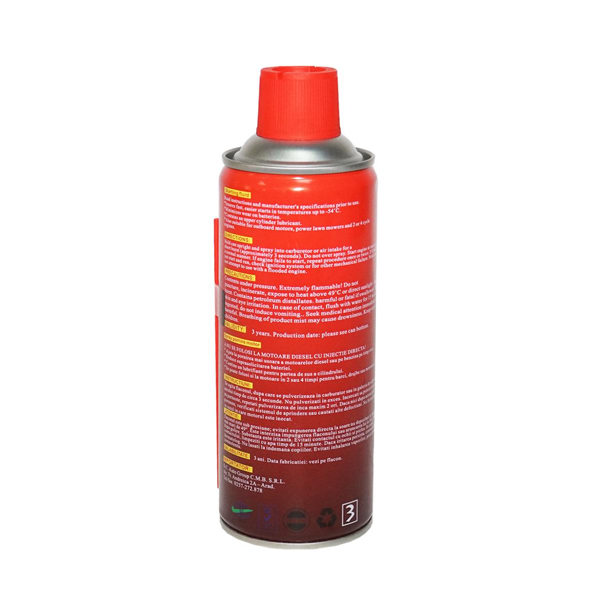 Spray avviamento motore a freddo o a caldo 450 ml - immagine 2