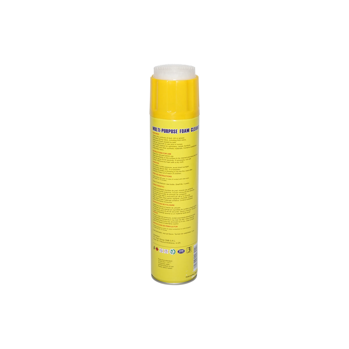 Spray con schiuma attiva per la pulizia della tappezzeria 650ml Breckner Germany - immagine 2