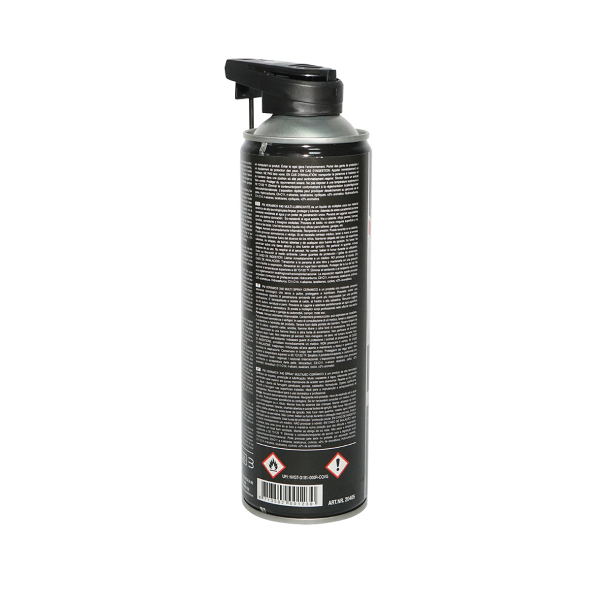 Spray multifunzionale X-40 ceramico per pulizia, protezione e lubrificazione 500ml Xeramic - immagine 2