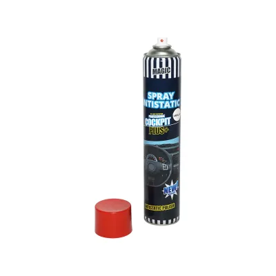 Spray per cruscotto in silicone antistatico alla vaniglia 750ml - immagine 2