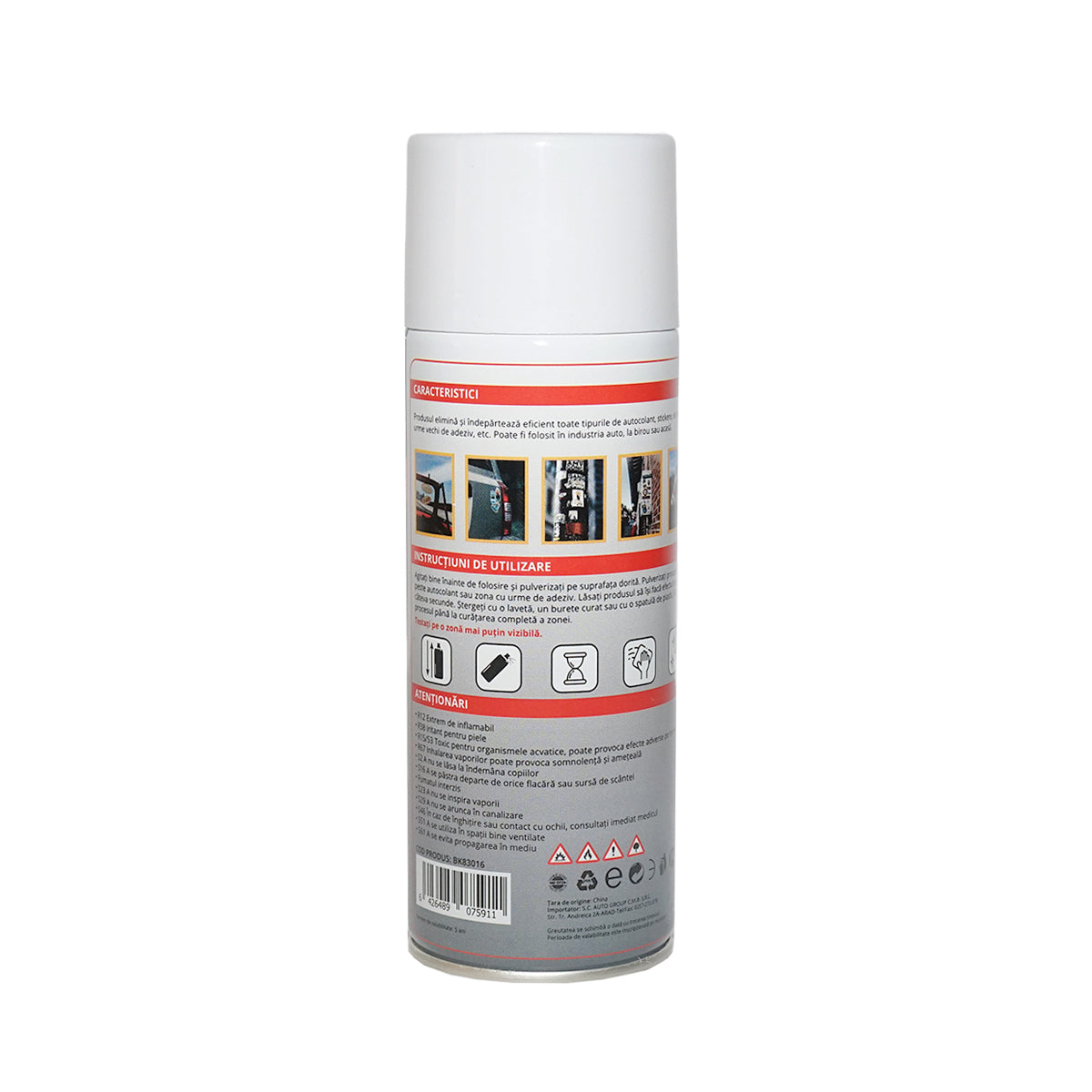 Spray per rimuovere etichette e adesivi 450ml Breckner Germany - immagine 2