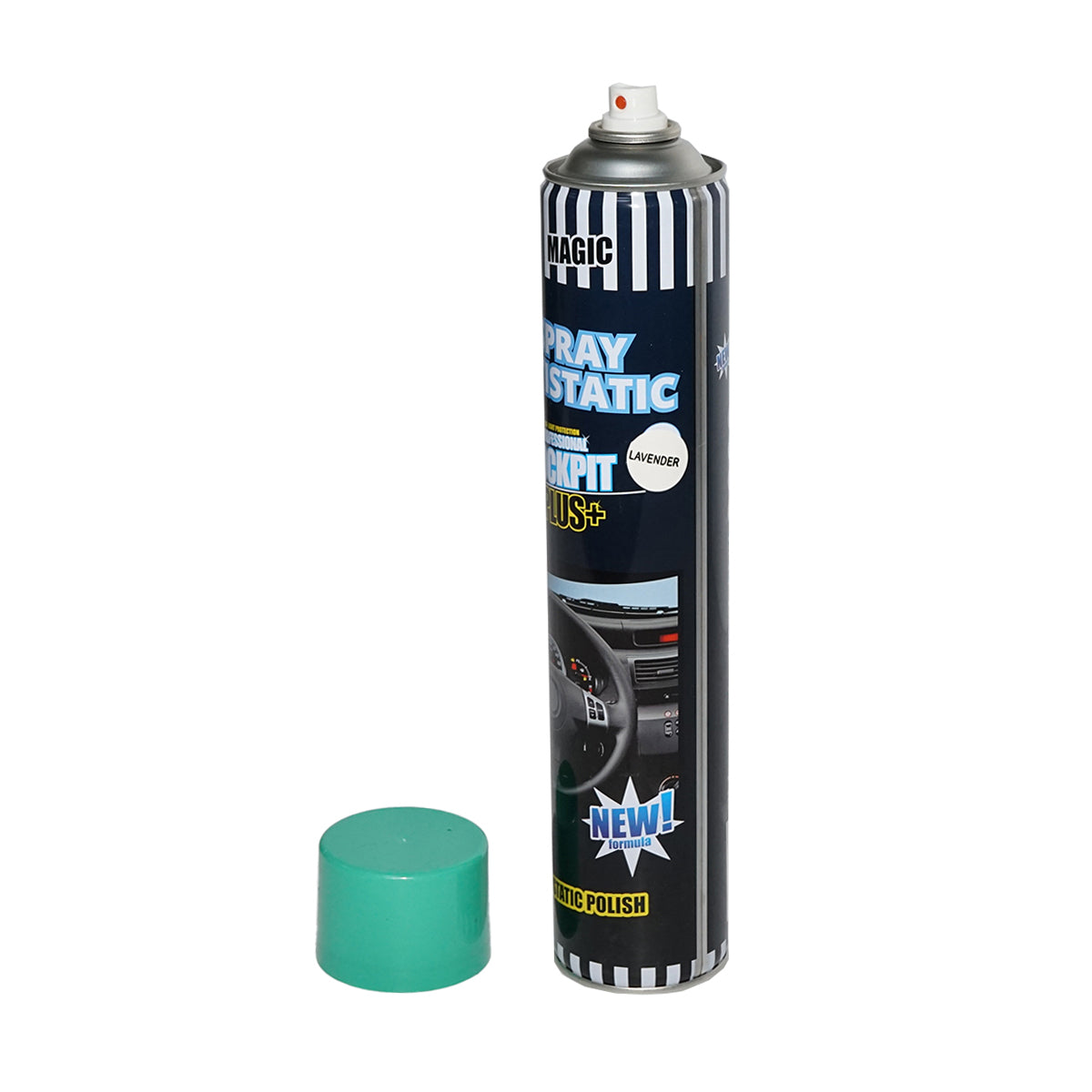 Spray siliconico antistatico per cruscotto - Profumo Lavanda - 750 ml - immagine 3