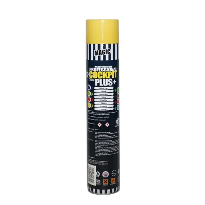 Spray siliconico antistatico per cruscotto al limone 750ml - immagine 2