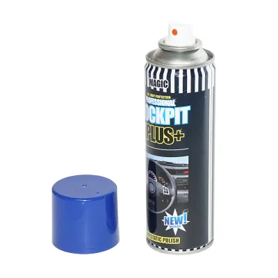 Spray siliconico per cruscotto auto nuova da 220 ml - immagine 2