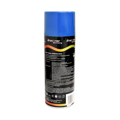 Spray vernice acrilica termoresistente fino a 400°C blu 450ml Breckner Germany - immagine 2