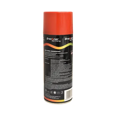 Spray vernice acrilica termoresistente fino a 400°C rosso 450ml Breckner Germany - immagine 2