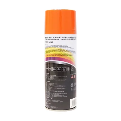 Spray vernice auto arancione RAL2002 per trattore forestale, ad asciugatura rapida, 450 ml MAGIC - immagine 3
