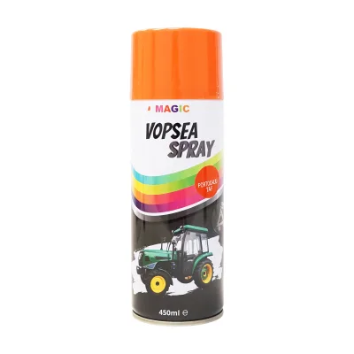 Spray vernice auto arancione RAL2002 per trattore forestale, ad asciugatura rapida, 450 ml MAGIC