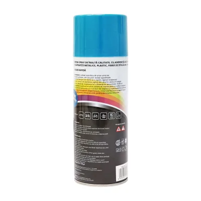 Spray vernice auto blu  professionale ad asciugatura rapida, 450 ml MAGIC - immagine 3