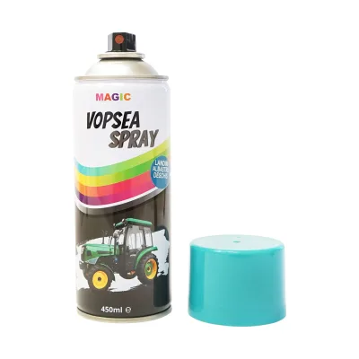 Spray vernice auto blu chiaro tipo Landini professionale ad asciugatura rapida, 450 ml MAGIC - immagine 2