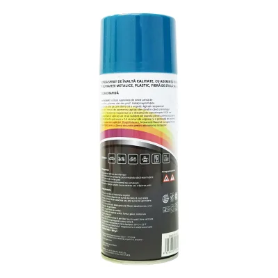 Spray vernice auto blu tipo Lemken professionale ad asciugatura rapida, 450 ml MAGIC - immagine 3