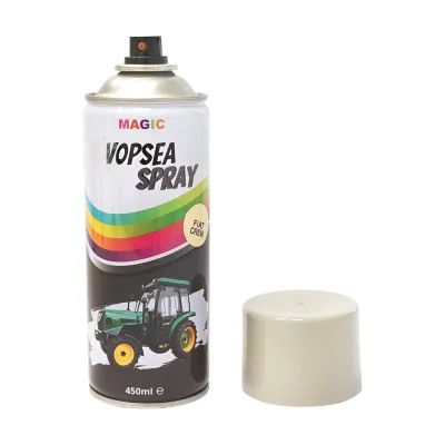 Spray vernice auto crema tipo Fiat professionale ad asciugatura rapida, 450 ml MAGIC - immagine 2