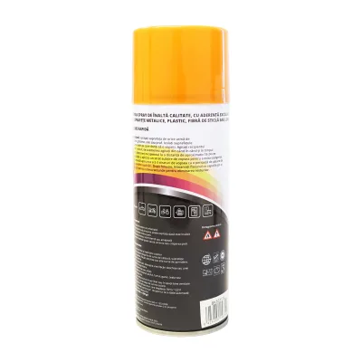 Spray vernice auto giallo tipo Caterpillar professionale ad asciugatura rapida, 450 ml MAGIC - immagine 3
