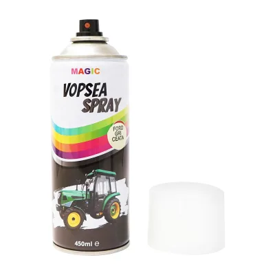 Spray vernice auto grigio nebbia tipo Ford professionale con asciugatura rapida 450 ml MAGIC - immagine 2