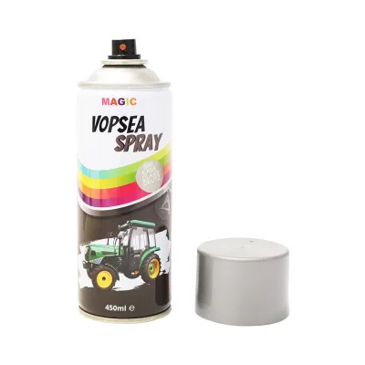 Spray vernice auto grigio tipo Case, Claas, Deutz, professionale con asciugatura rapida 450ml MAGIC. - immagine 2