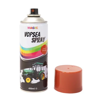Spray vernice auto marrone tipo Fiat U-445 professionale ad asciugatura rapida, 450 ml MAGIC - immagine 2