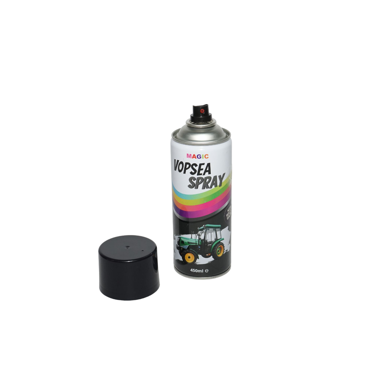 Spray vernice auto nero New Holland shine black NH 450ml MAGIC - immagine 2