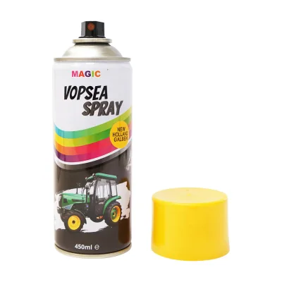 Spray vernice auto New Holland giallo ocra 1115m NH 450ml MAGIC - immagine 2