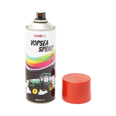 Spray vernice auto rosso imperiale UTB professionale ad asciugatura rapida, 450 ml MAGIC - immagine 2