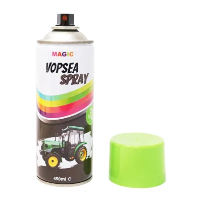 Spray vernice auto verde nuovo tipo Deutz, professionale con asciugatura rapida 450ml MAGIC. - immagine 2