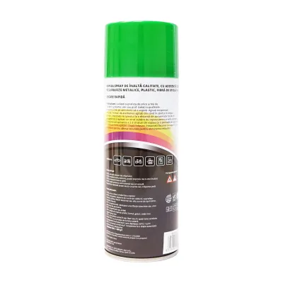 Spray vernice auto verde tipo Amazone, professionale con asciugatura rapida 450ml MAGIC - immagine 3