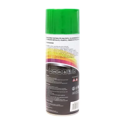 Spray vernice auto verde tipo Deutz, professionale con asciugatura rapida 450ml MAGIC. - immagine 3