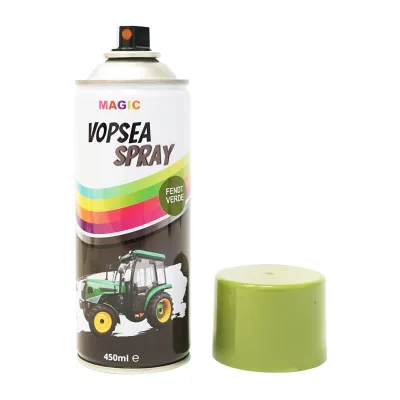 Spray Vernice Auto Verde Tipo Fendt Professionale con Asciugatura Rapida 450ml MAGIC - immagine 2