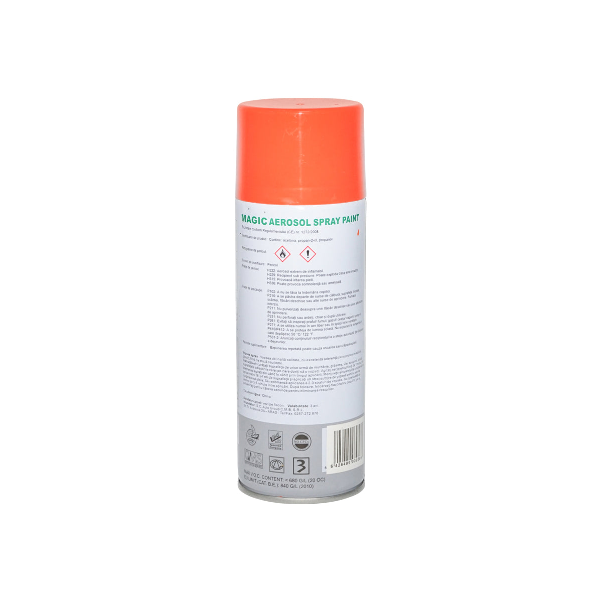 Spray vernice Magic arancione 2004, 450 ml - immagine 3