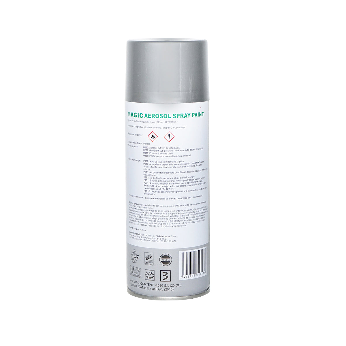 Spray vernice Magic argento 036, 450 ml - immagine 3