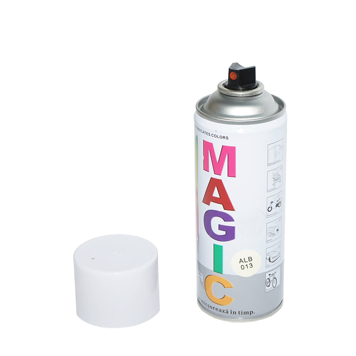 Spray vernice Magic bianco 013, 450 ml - immagine 2
