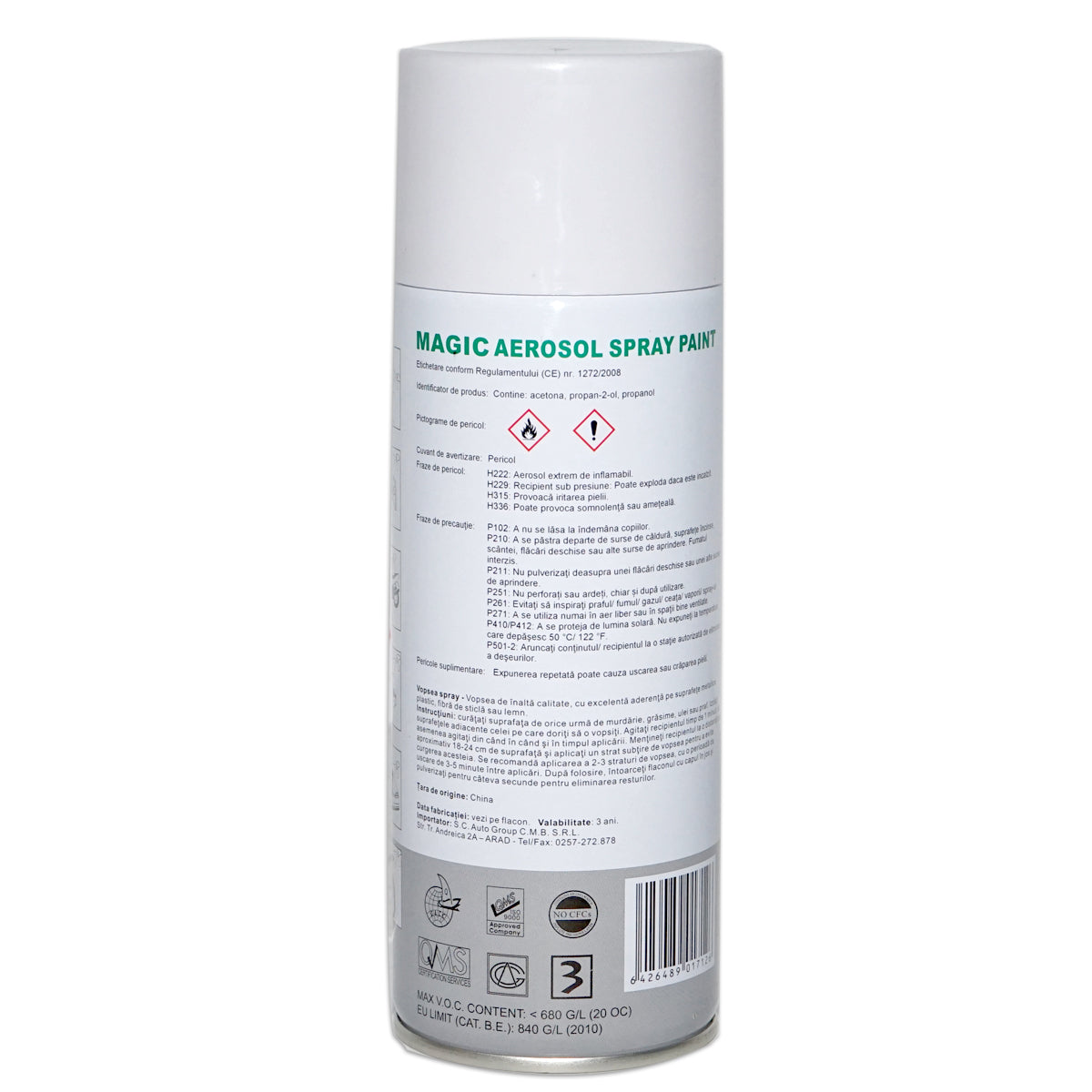 Spray vernice Magic bianco boreale - nova, 450 ml - immagine 3