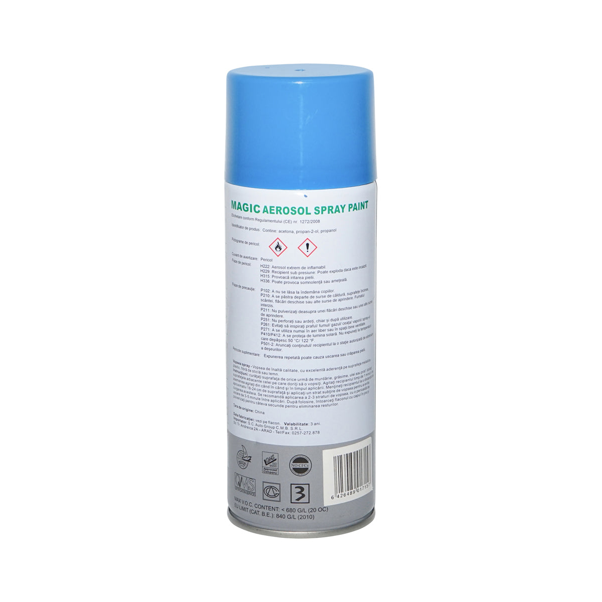 Spray vernice Magic blu 650, 450 ml - immagine 3