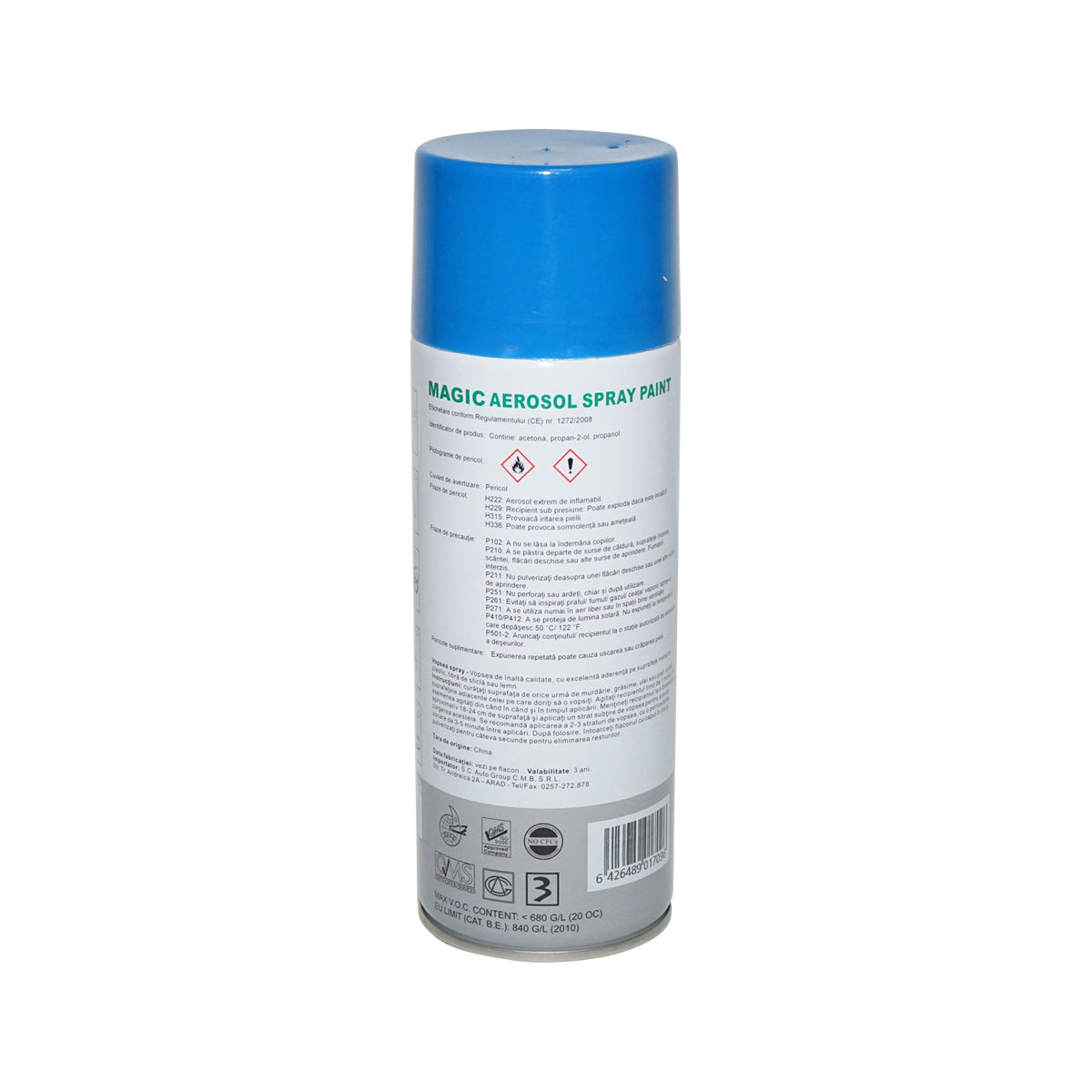 Spray vernice Magic blu azzurro 61F 450 ml - immagine 2
