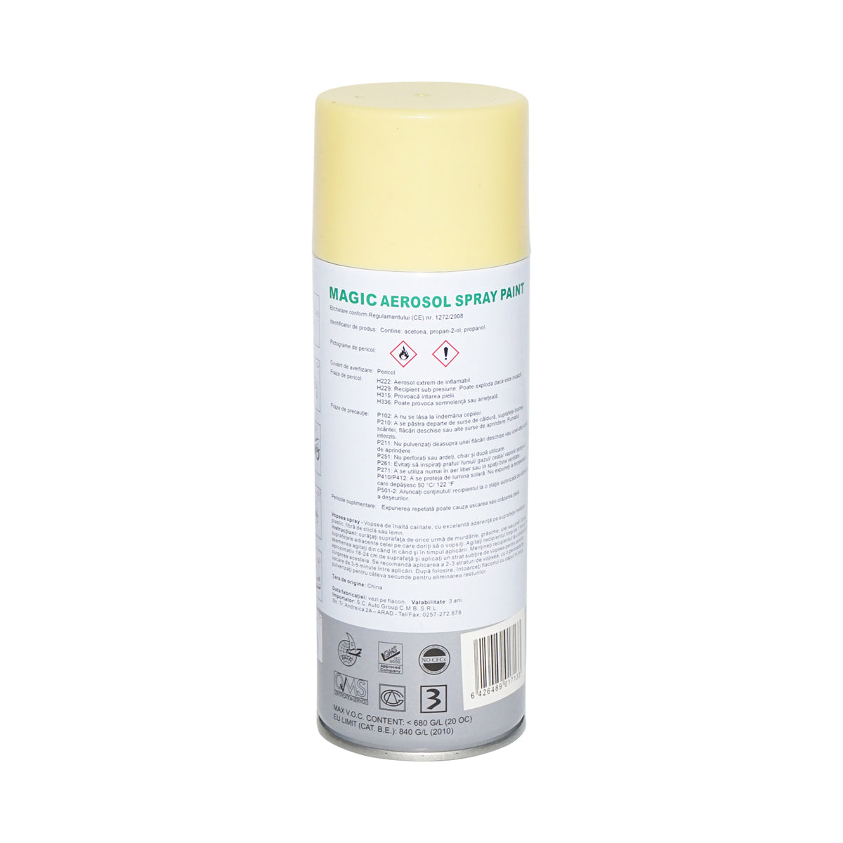 Spray vernice Magic crema 010, 450 ml - immagine 3