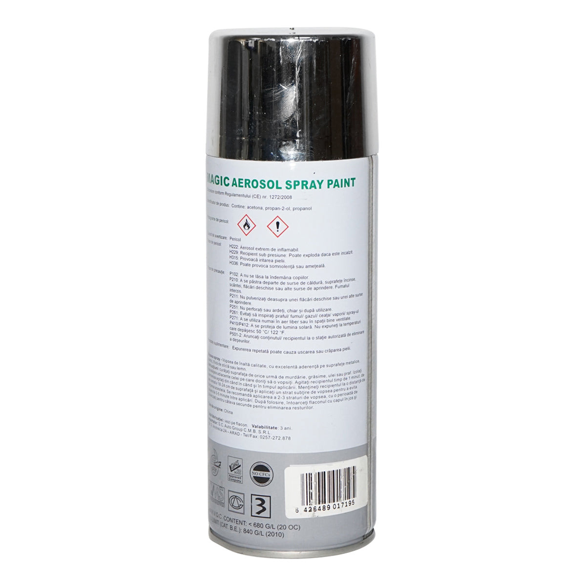 Spray vernice Magic cromato metallizzato 029, 450 ml - immagine 2