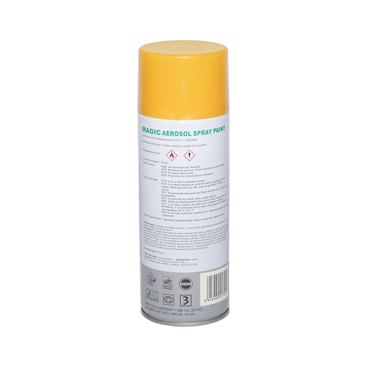 Spray vernice Magic giallo taxi 440, 450 ml - immagine 3