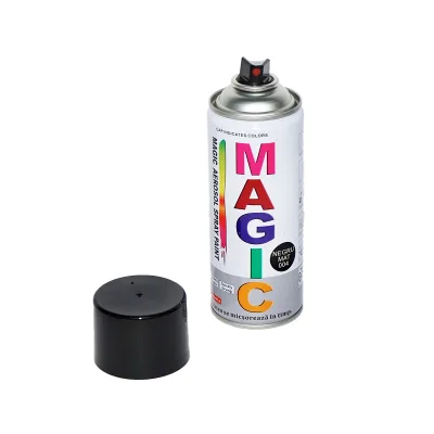 Spray vernice Magic nero opaco 004, 450 ml - immagine 2