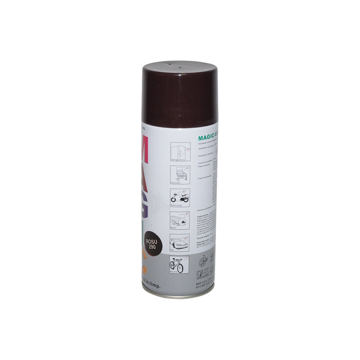Spray vernice Magic rosso 290 (vinaccia) 450 ml - immagine 2