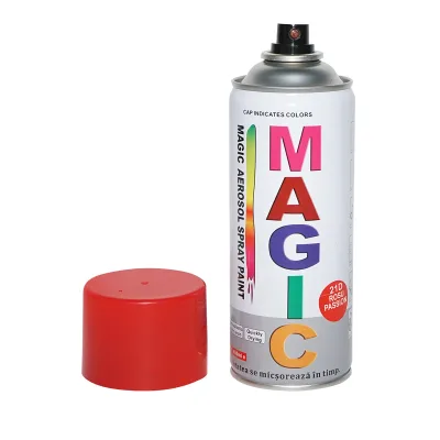Spray vernice Magic rosso passione 21D, 450 ml - immagine 3