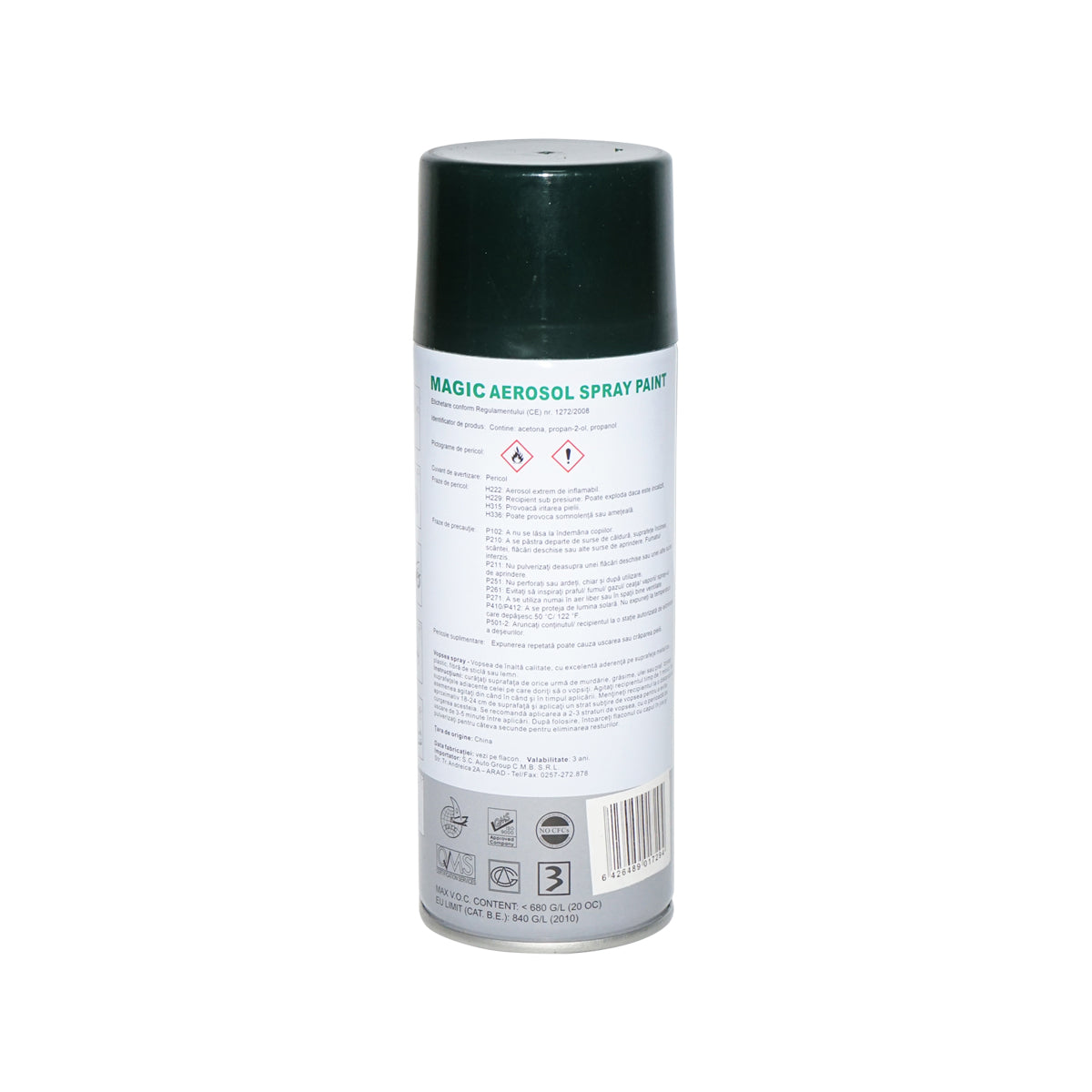 Spray vernice Magic verde 560, 400 ml - immagine 3