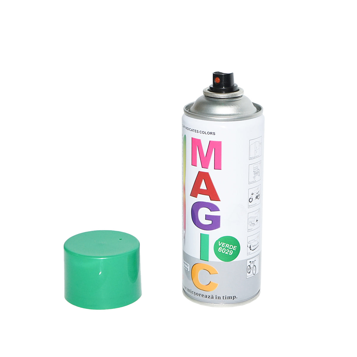 Spray vernice Magic verde 6029 450 ml - immagine 2