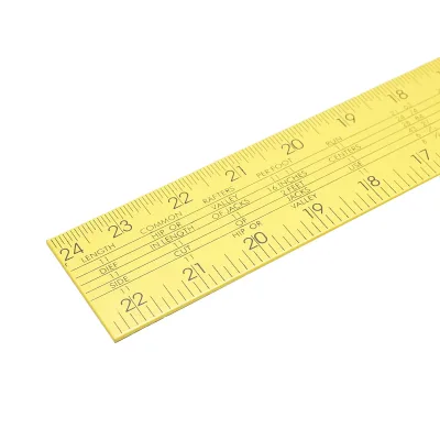 Squadra graduata da carpentiere Crownman 400x600mm, acciaio al carbonio - immagine 5