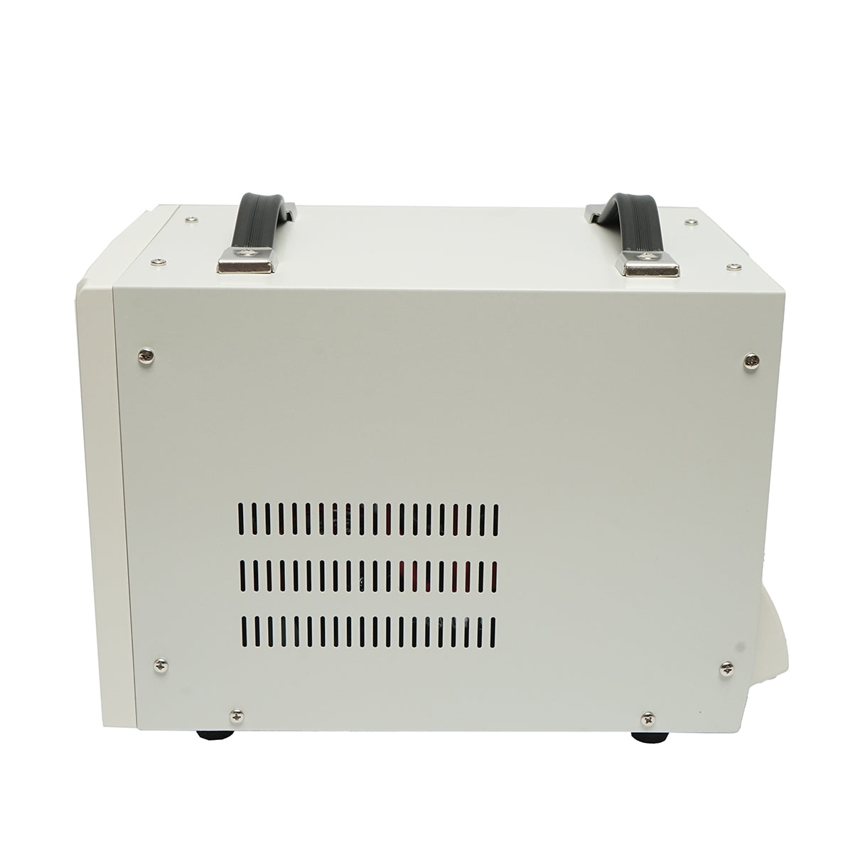 Stabilizzatore di tensione automatico 10000VA con relè monofase, 2 prese schuko 230V, display LCD Breckner Germany - immagine 3